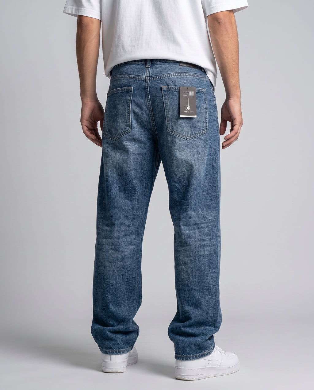 IK Men's Baggy Fit Jeans