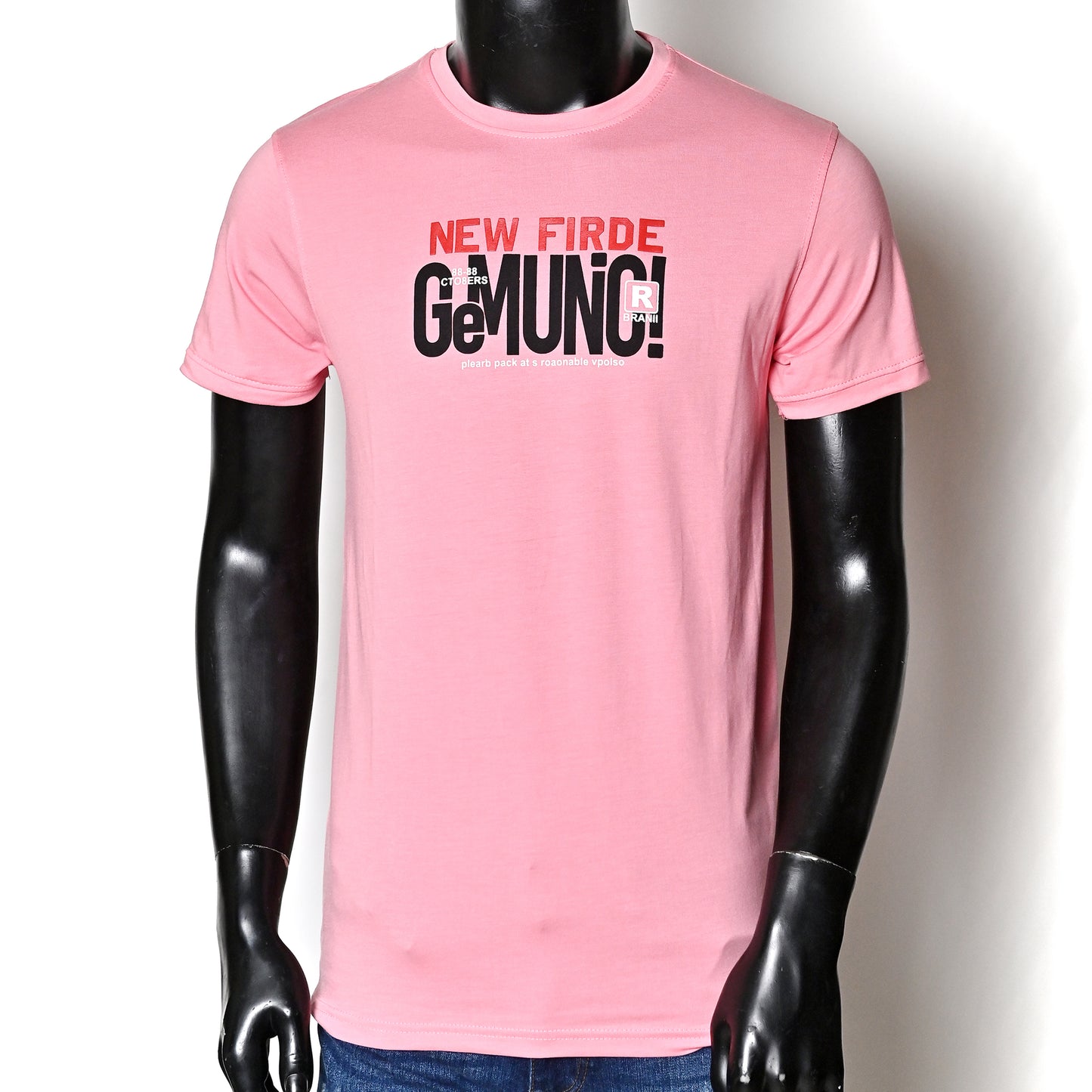 Graphic Printed Tshirt -Pink