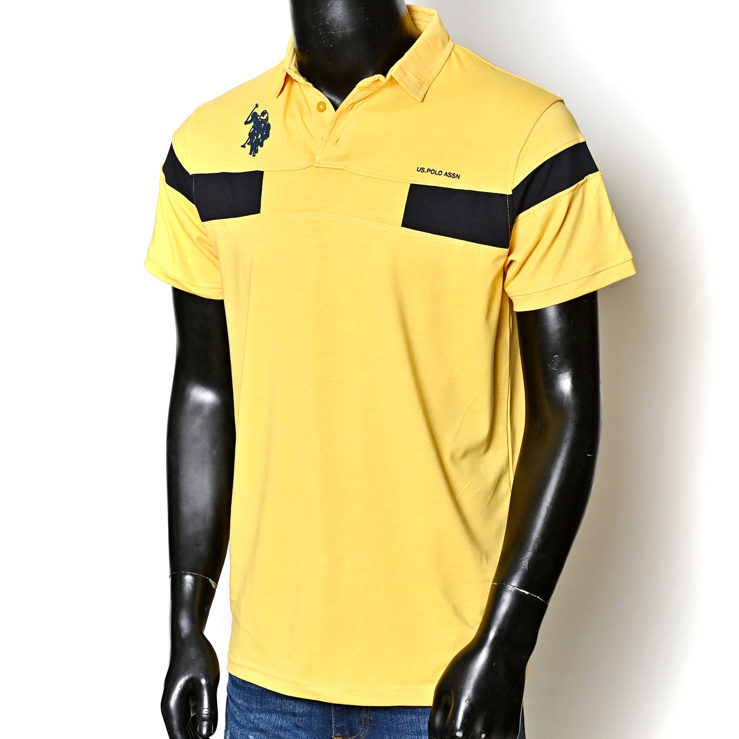 Graphic  Panel Polo - Yellow