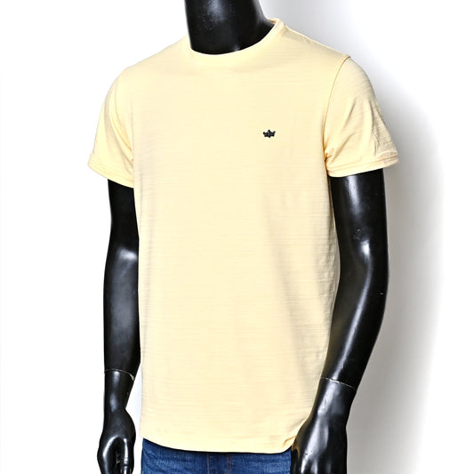 Slub Basic Tee - Yellow