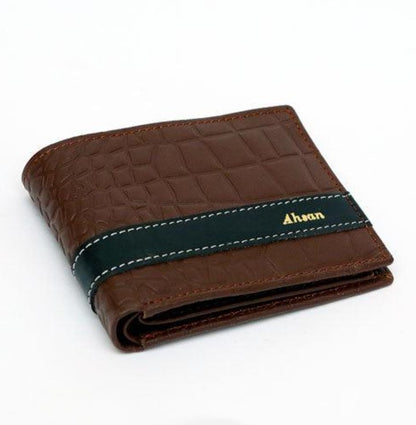 Customized Wallet With Name Embossing