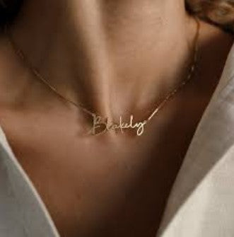 Customize Name Necklace For Women