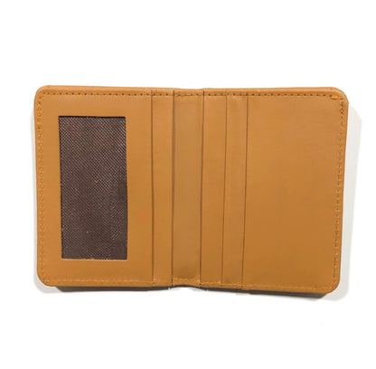 Mustard Bi-Fold Pure Leather Wallet