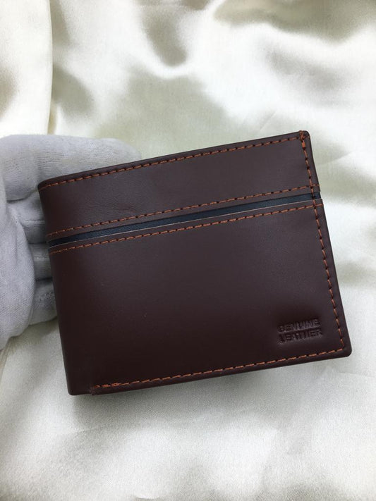 Men's Leather Wallet - Brown